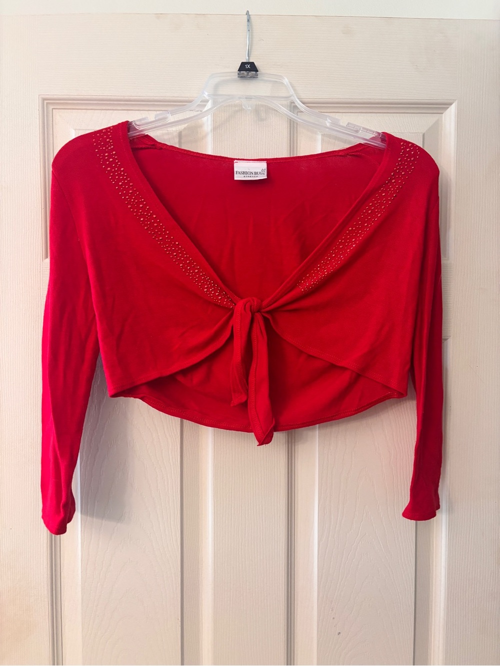 Vintage red cardigan